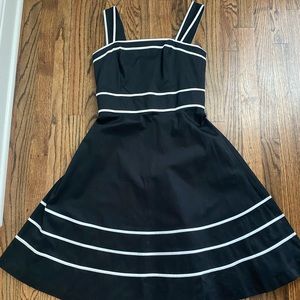 NWT White House Black Market Fit & Flare LBD with Removable Straps
